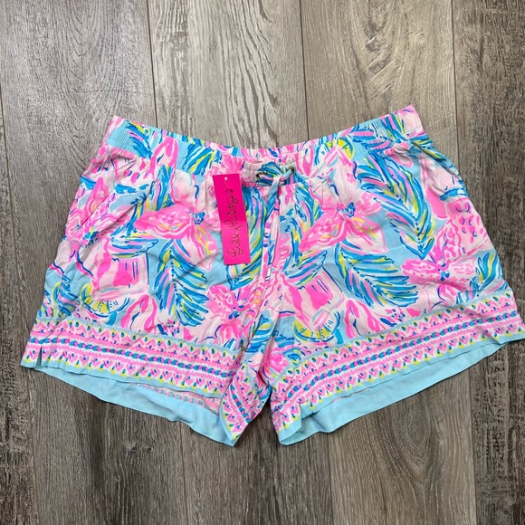 Lilly Pulitzer Katia Short Blue Ibiza White S,L - Picture 10 of 15